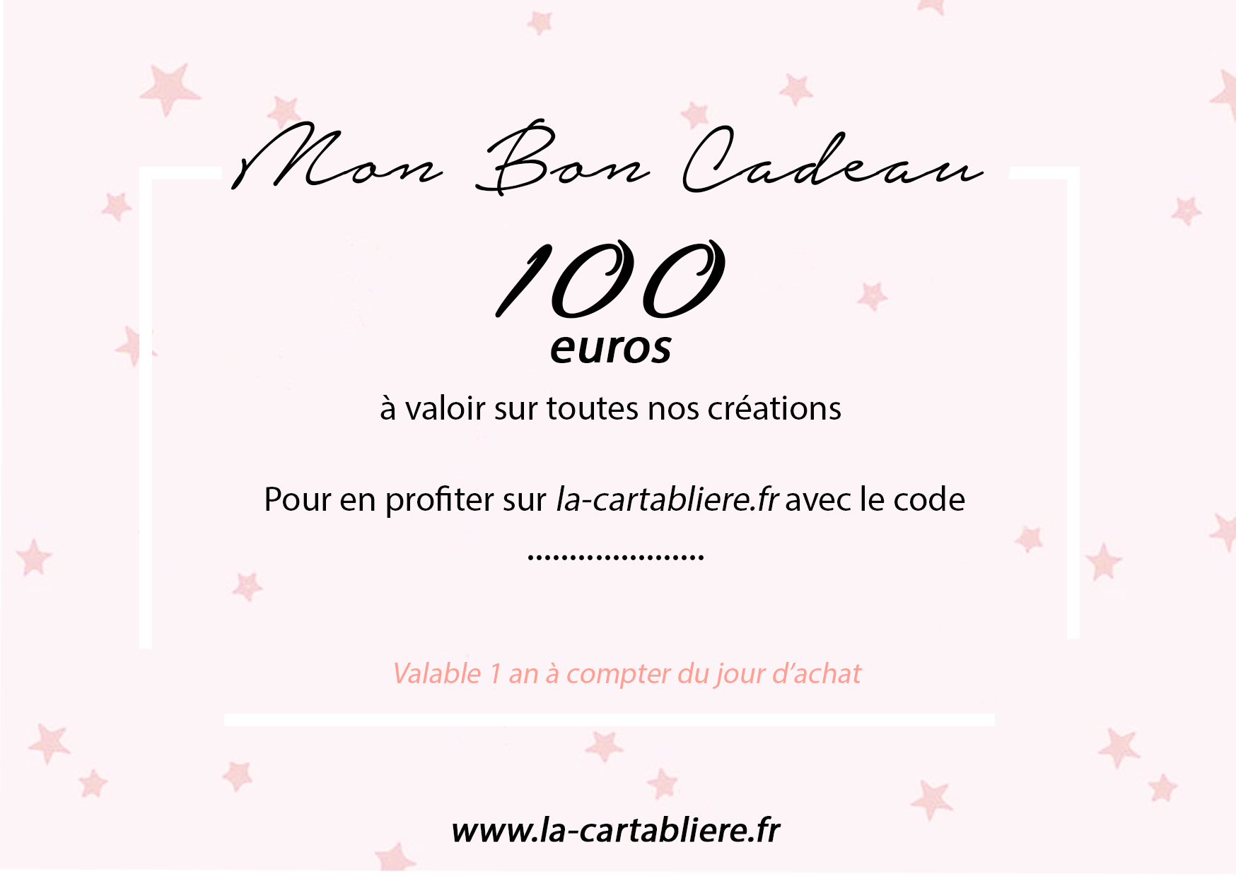 Mon Bon Cadeau - 100 €
