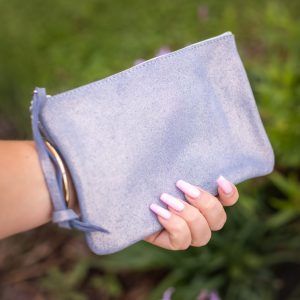 dragopnnière, pochette, porte monnaie, rectangulaire, en cuir pailleté, cuir métallisé, cuir fantaisie, la cartablière, fabriqué en france, fabriqué en Occitanie