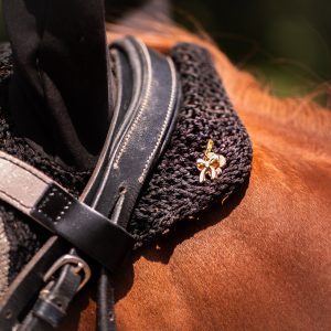équitation, bijou, la cavalière à paillettes, la cartablière, cuir pailleté, charms, porte bonheur concours