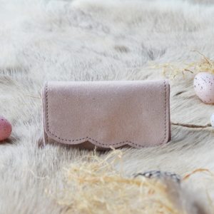 portefeuille asteria, petit, pratique, la cartablière, en cuir, pailleté, fantaisie, femme, lurex, paillettes, fabriqué en france, made in france, maroquinerie, poche, porte monnaie